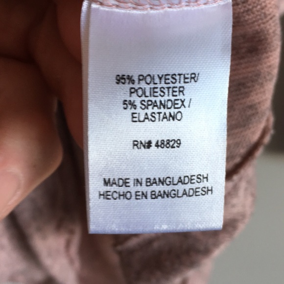 LOVE New York long sleeve top pink, gray,black - Picture 7 of 7